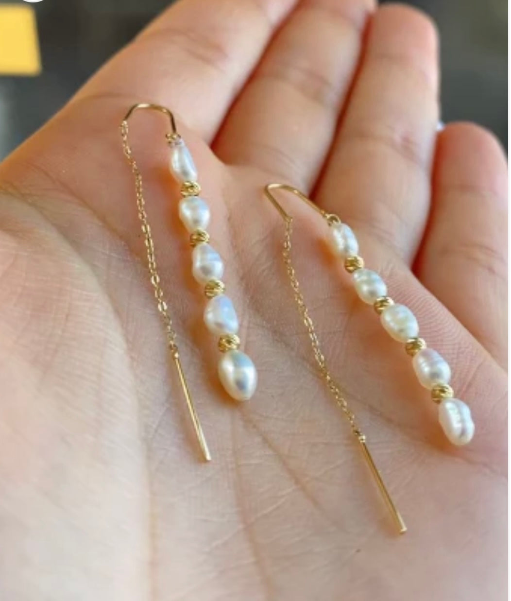 Boucle d’oreille en Or18k