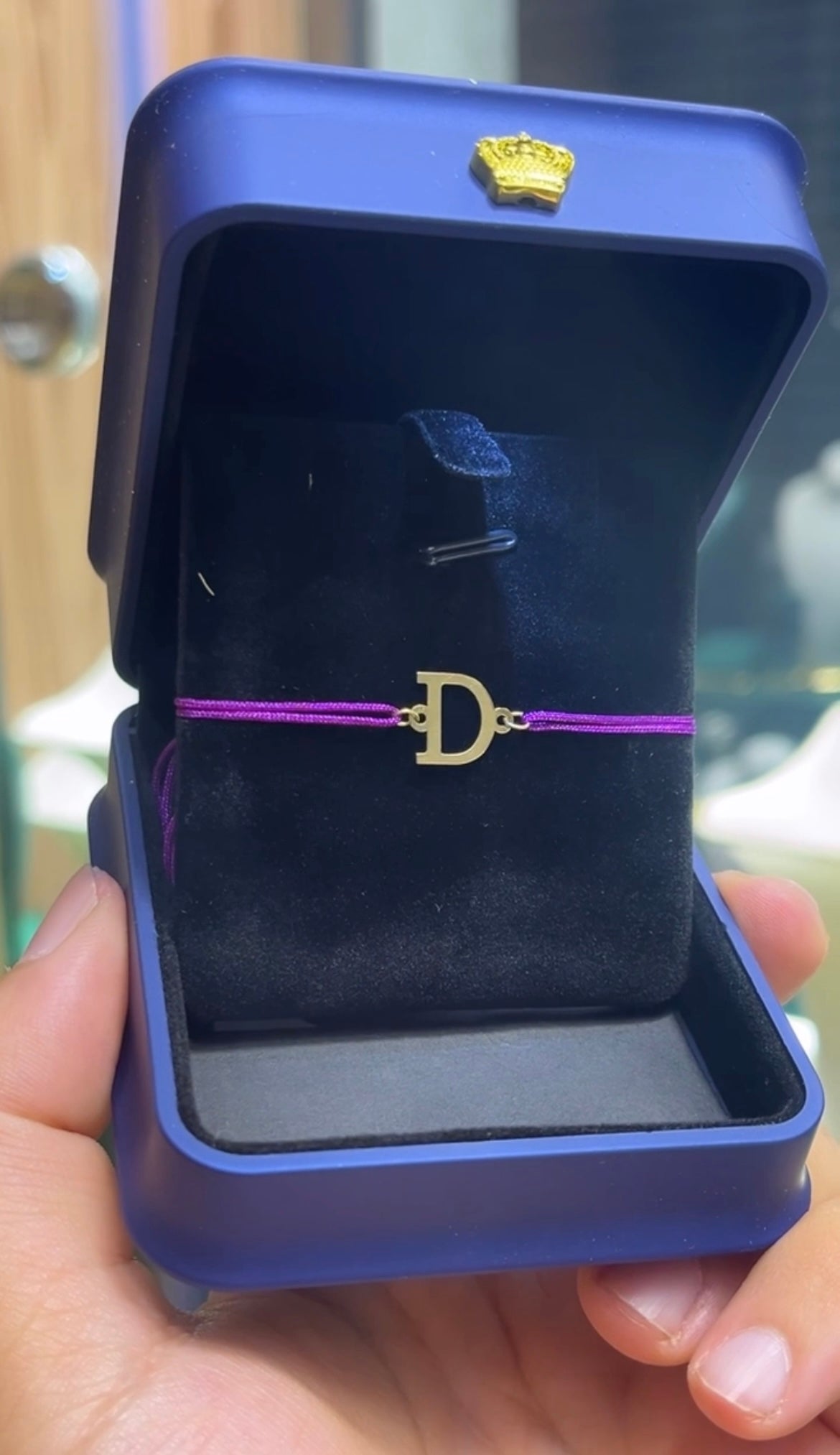 Cordon lettre en Or18k