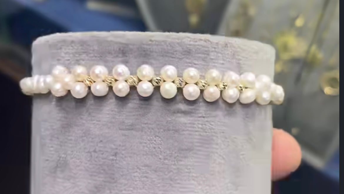 Bracelet jouhar en Or18k