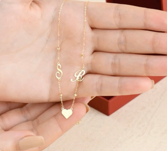 Collier personnalisé en or18k
