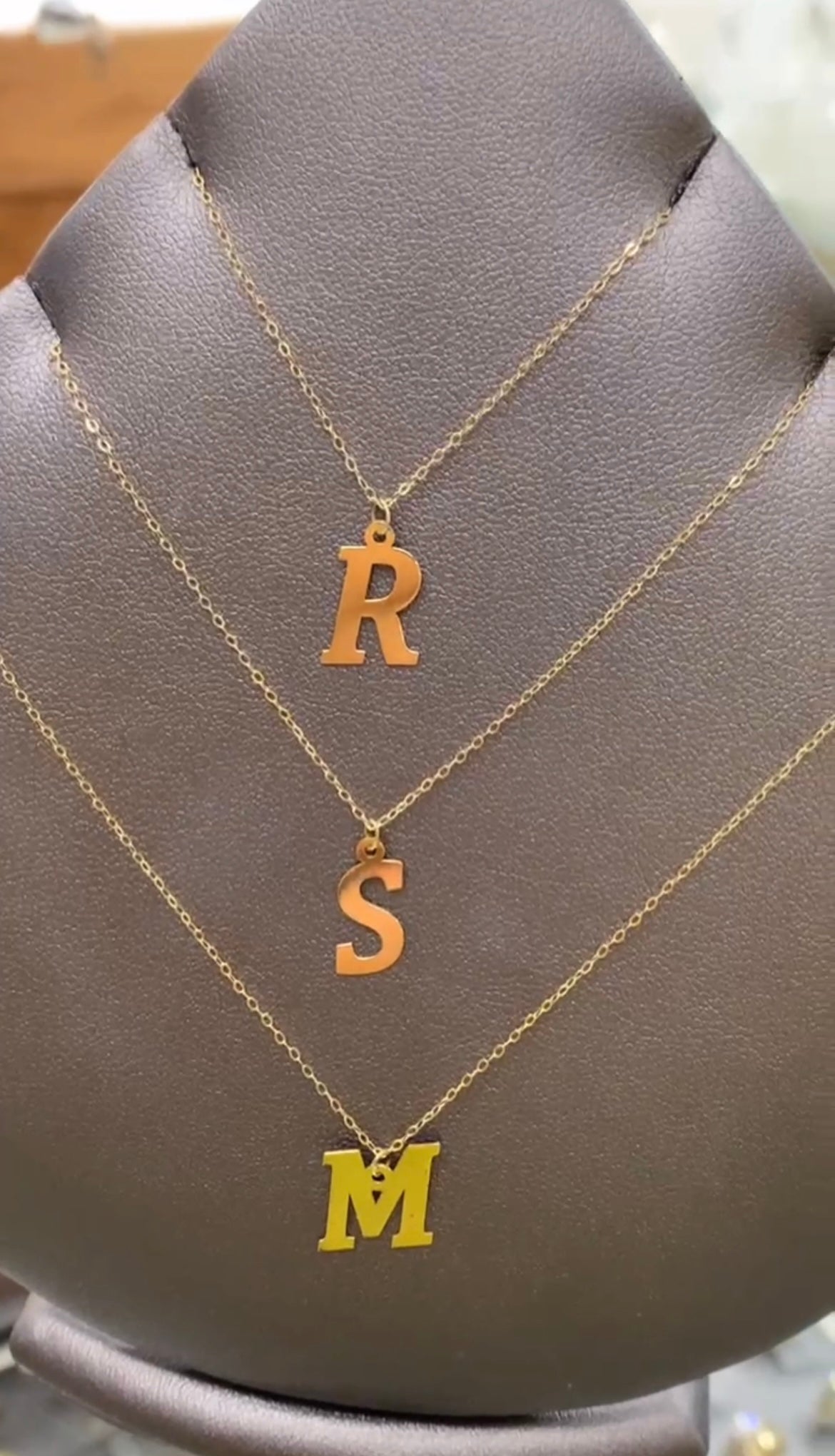 Collier personnalisé en Or18k