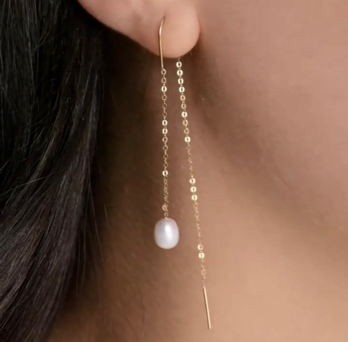 Boucle D’oreilles perle jouhar
