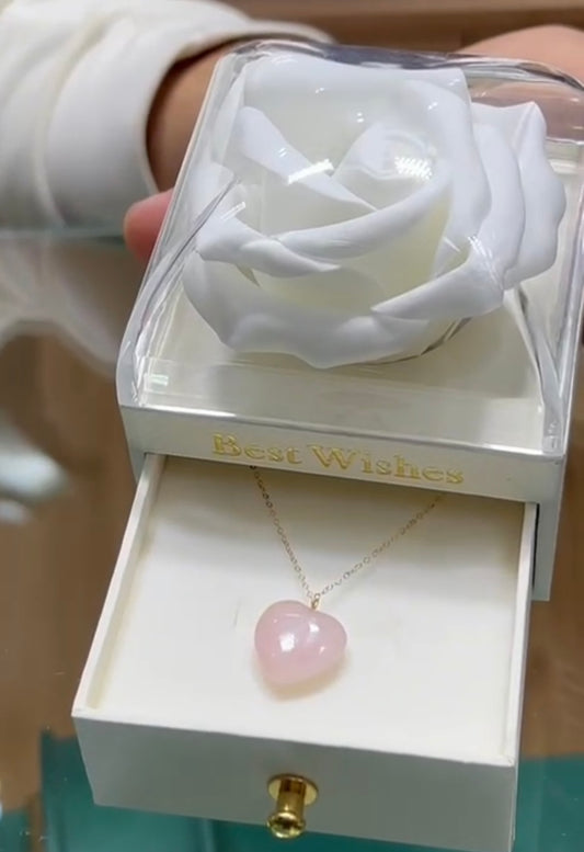 Collier cœur en Or18k