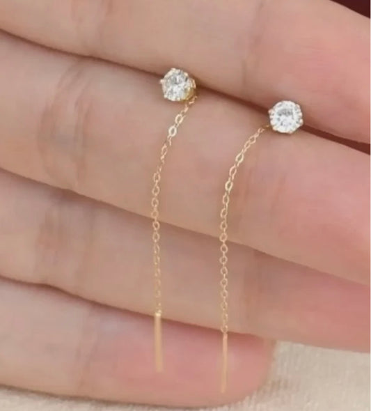 Boucle Goute en Or18k