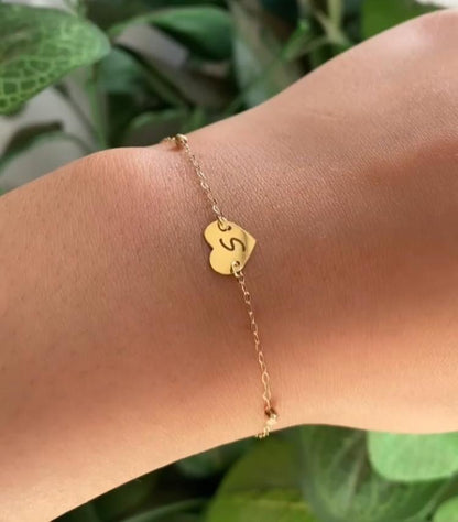 Gourmette personnalisée en or 18 carats